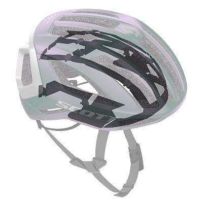 Превью Велошлем взрослый Шлем велосипедный SCOTT Centric Plus White/Black